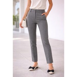 2/$30 NWT J.Crew Ruby Crop Pants Sz 10 Gray Office Work Business Smart Everyday